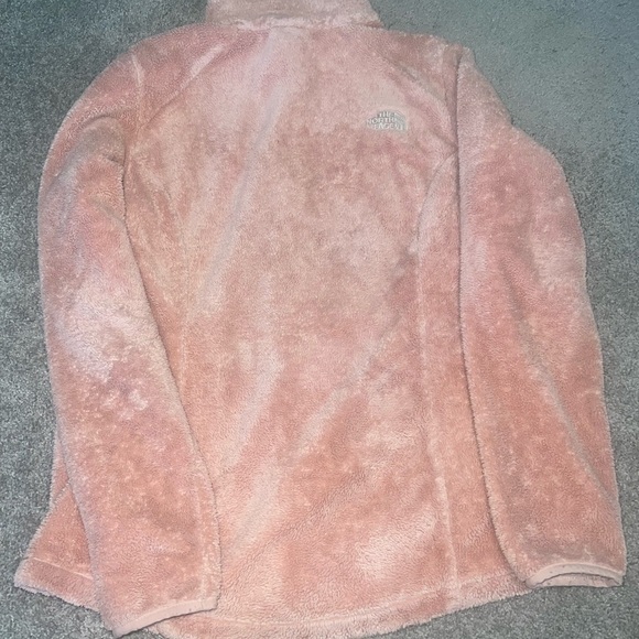 North Face Women's Osito Fleece Jacket Pink Medium - Picture 10 of 11
